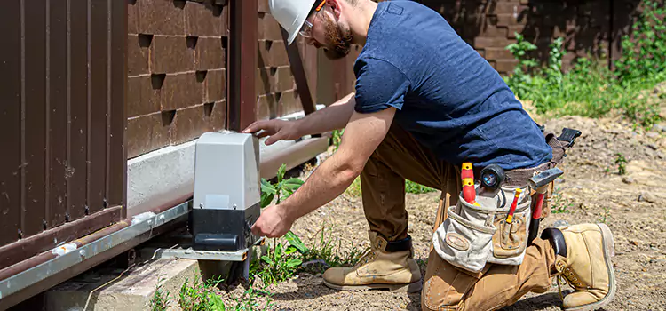 Electric Driveway Gate Installation St. Charles