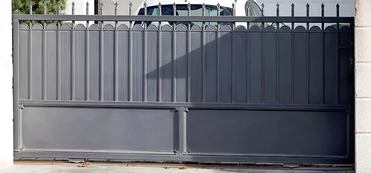 Metal Driveway Gate Installation St. Charles